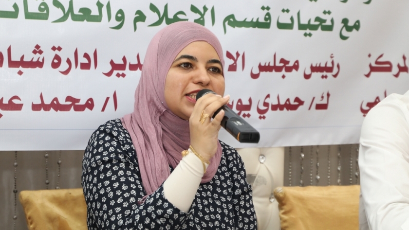 الدكتورة لمياء عبد القادر نائب محافظ الجيزة لشئون خدمة المجتمع وتنمية البيئة