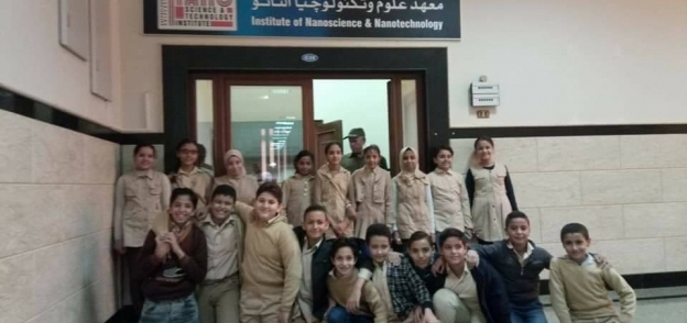 طلاب مدرسة أحمد عرابى يزورون جامعة كفر الشيخ