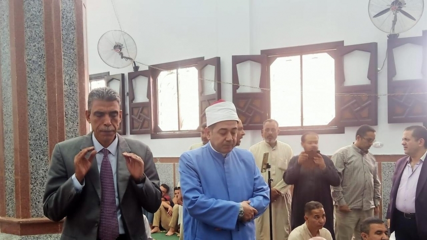 إفتتاح مسجدين جديدين بمناسبة جمعة الصلاة علي النبي