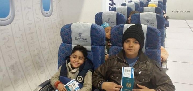 مصر للطيران من داخل جناح الطفل بمعرض القاهرة الدولى للكتاب
