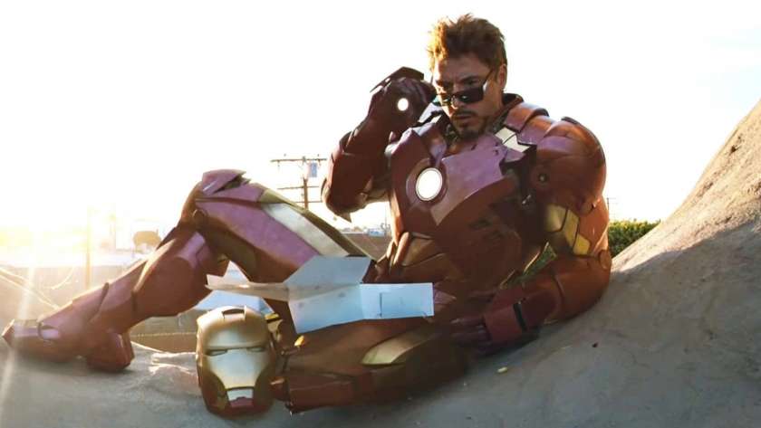 روبرت داوني جونيور في  فيلم «Iron Man»
