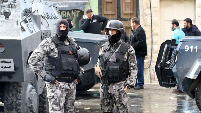 قوات الأمن الأردنية