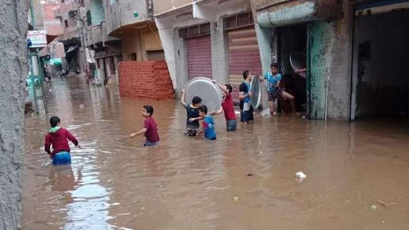 أمطار في أنحاء القاهرة