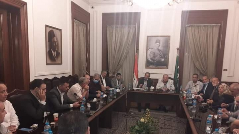 اجتماع الهيئة العليا لحزب الوفد