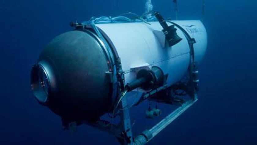 الغواصة تيتان المفقودة قرب حطام سفينة تيتانيك