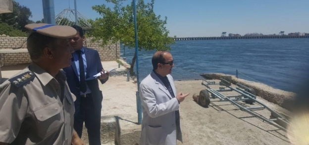 بالصورمساعد وزير الداخلية لوسط الصعيد يتفقد المسطحات المائية