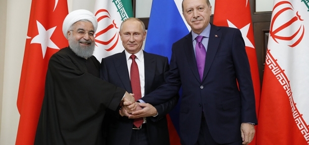 "بوتين" و"أردوغان" و"روحاني"