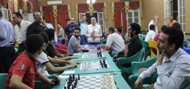 بطولة شطرنج بنادي المنيا الرياضي