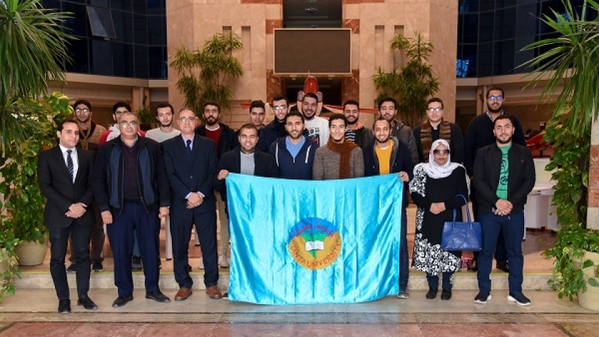 الهيئة العربية للتصنيع تستقبل طلبة جامعة طنطا
