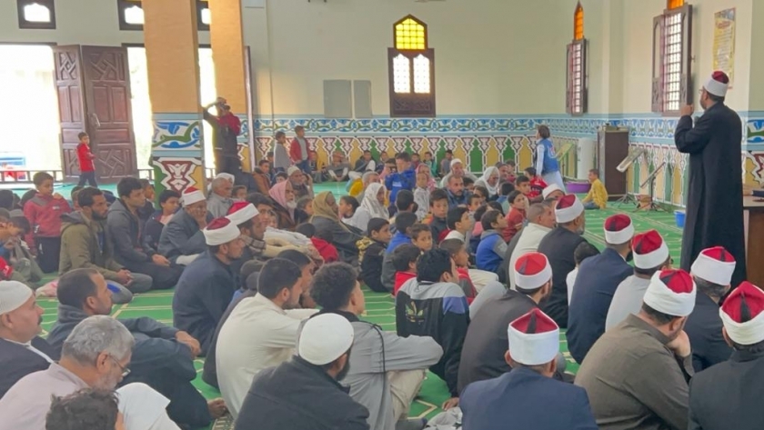 أمسية دينية في مسجد التنعيم بمطروح