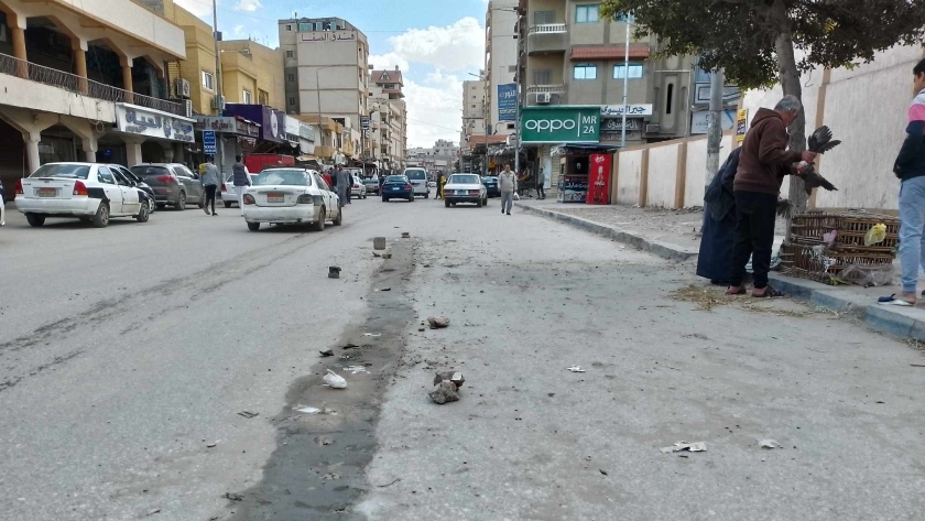 نظافة شوارع مدينة العريش