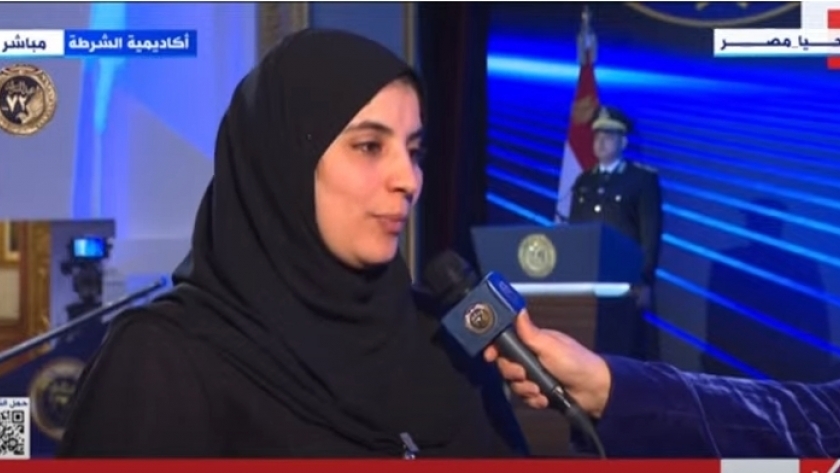 مها عبدالكريم زوجة الشهيد أمين شرطة حمادة الساكت شهيد كمين أبيس