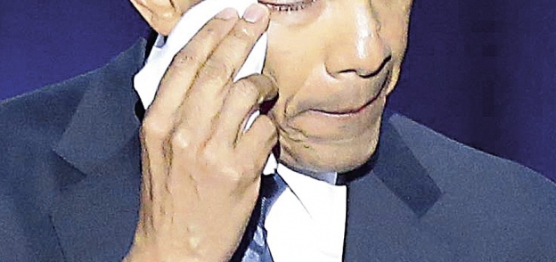 «أوباما» باكياً فى خطاب الوداع