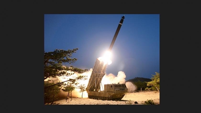 صاروخ بين كوريا الشمالية والجنوبية