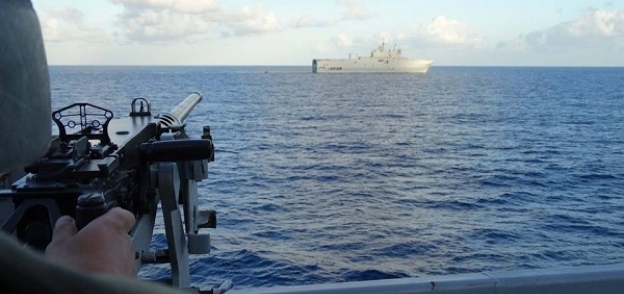 القوات البحرية المصرية والفرنسية تنفذان تدريب مشترك