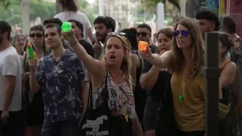مظاهرات في أسبانيا