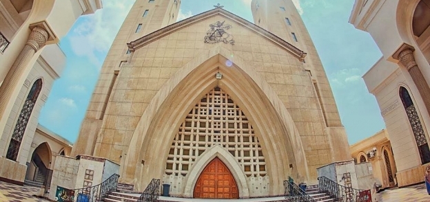 كاتدرائية "مارجرجس" بطنطا تشهد "حد السعف" الأول بعد تفجيرها