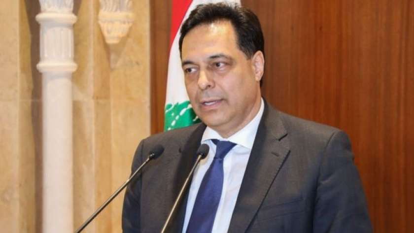 رئيس حكومة تصريف الأعمال اللبنانية حسان دياب