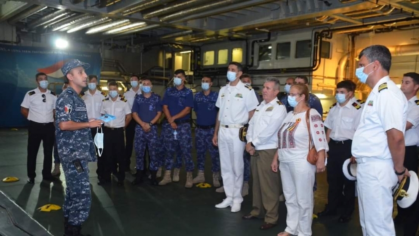 القوات البحرية تستقبل أطقم سفن حربية من 3 دول صديقة وشقيقة «صور»