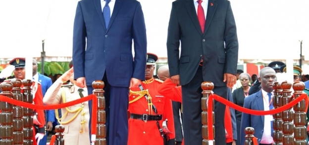 الرئيس السيسي مع الرئيس التنزاني