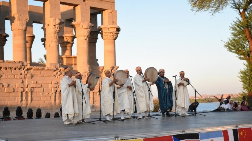 إفتتاح مهرجان الفنون والفلكلور الأفروصينى بأسوان