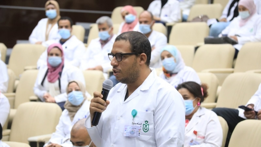 على هامش الجولة التفقدية لرئيس الهيئة العامة للرعاية الصحية لمحافظة الإسماعيلية.