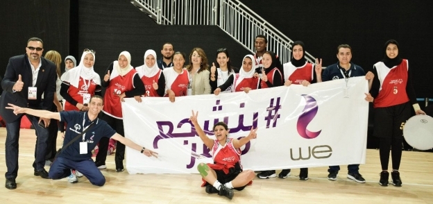 "WE" ترعي بعثة مصر في بطولة العاب الأولمبياد أبو ظبي