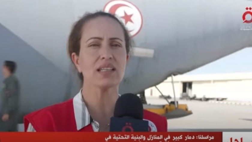بثينة قراقبة الناطقة باسم الهلال الأحمر التونسي