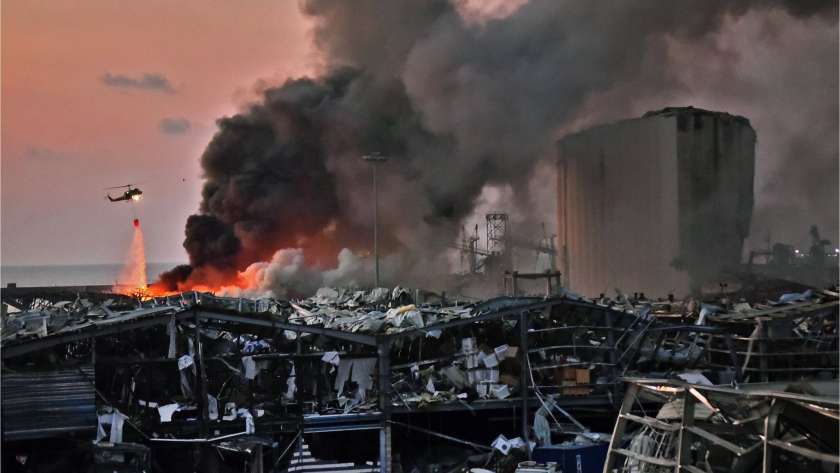 انفجار بيروت- أرشيفية