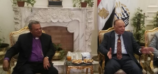 محافظ القاهرة و رئيس الطائفة الإنجيلية بمصر