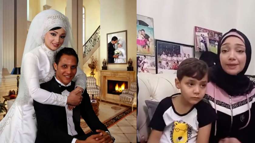 علاء علي وزوجته