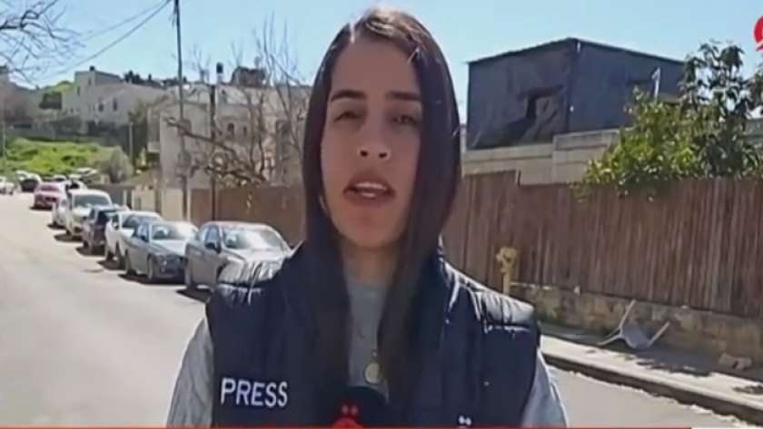 دانا أبو شمسية- مراسلة قناة القاهرة الإخبارية