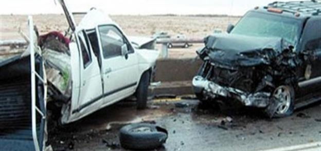 حادث سيارتين - صورة أرشيفية