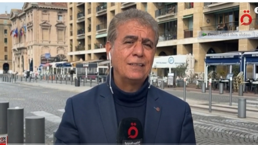 خالد شقير مراسل قناة «القاهرة الإخبارية»