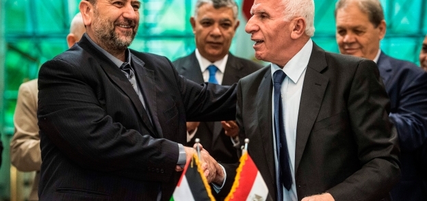 توقيع اتفاق المصالحة الفلسطينية في مصر