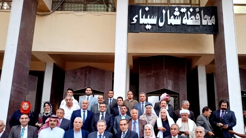 محافظ شمال سيناء يستقبل وفد حزب المؤتمر