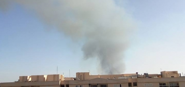حريق نشب داخل الملاحات في الإسكندرية