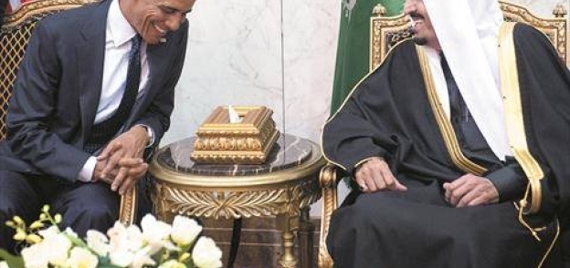 لقاء الملك «سلمان» و«أوباما» فى الرياض «صورة أرشيفية»