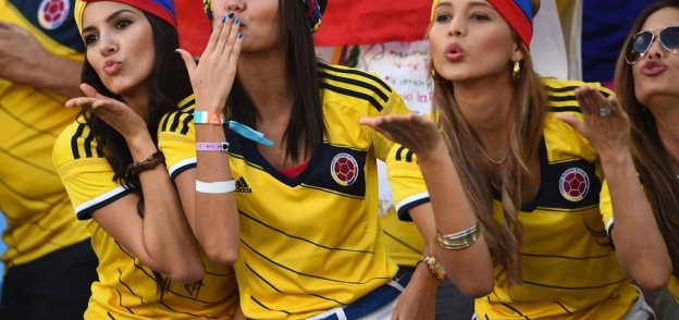 فتيات كولومبيات في مباراة كرة قدم- صورة أرشيفية
