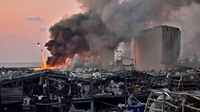 صورة من انفجارات بيروت