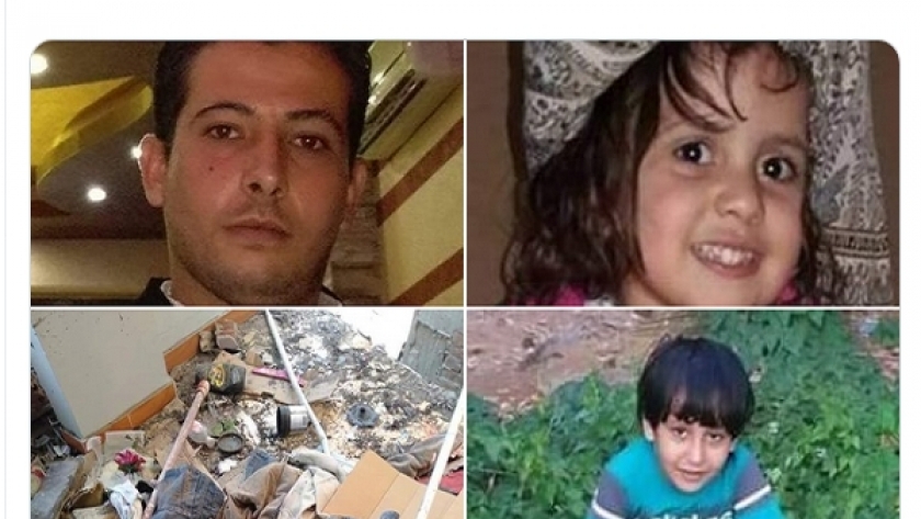 دفن جثمان "شاب" وطفلين في واقعة انفجار أسطوانة بوتاجاز بالشرقية