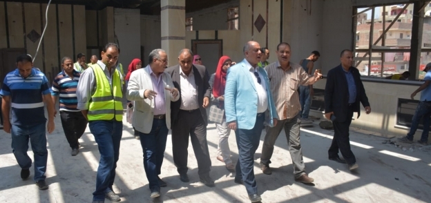 رئيس مترو الأنفاق والعضو المنتدب يتفقدان أعمال تطوير محطة المرج الجديدة