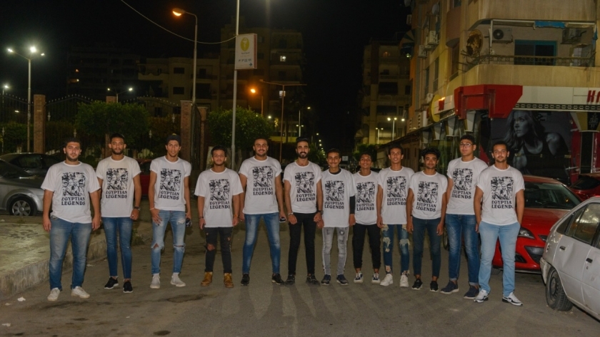 شباب مصر يدعمون المنسي