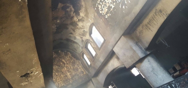 بالصور| مطرانية الأقصر تكشف تفاصيل حرق كنيسة "المدامود"