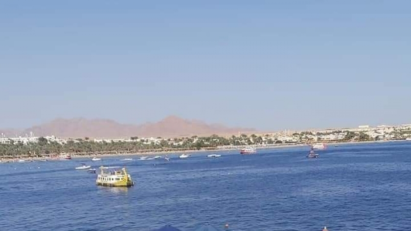 ارتفاع درجات الحرارة في منتجعات شرم الشيخ بجنوب سيناء