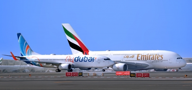 طيران الامارات وفلاي دبي