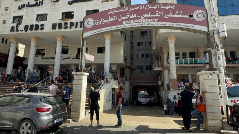 أحد مستشفيات غزة- ارشيفية