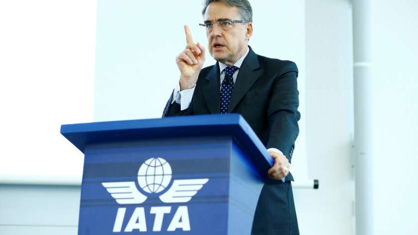 المدير العام لاتحاد النقل الجوي الدولي ألكسندر دي جونياك