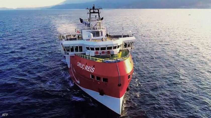 سفينة "عروج ريس" التركية أثارت غضب أوروبا لأشهر