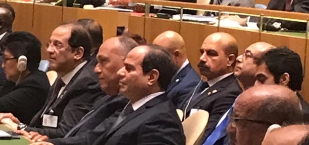 السيسى خلال اجتماع الـ 73 للأمم المتحدة